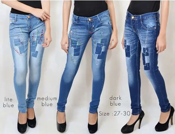quần skinny jeans nữ